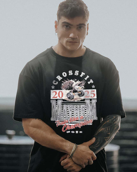 EAGLE 25 - T-shirt oversize unisexe Mayhem